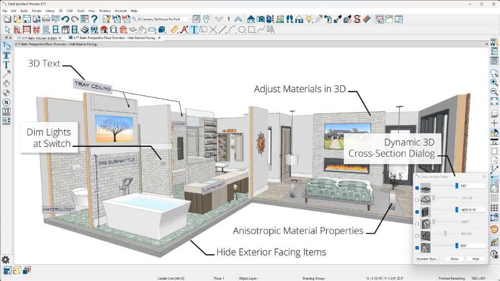 Chief Architect X17 Screenshot 1